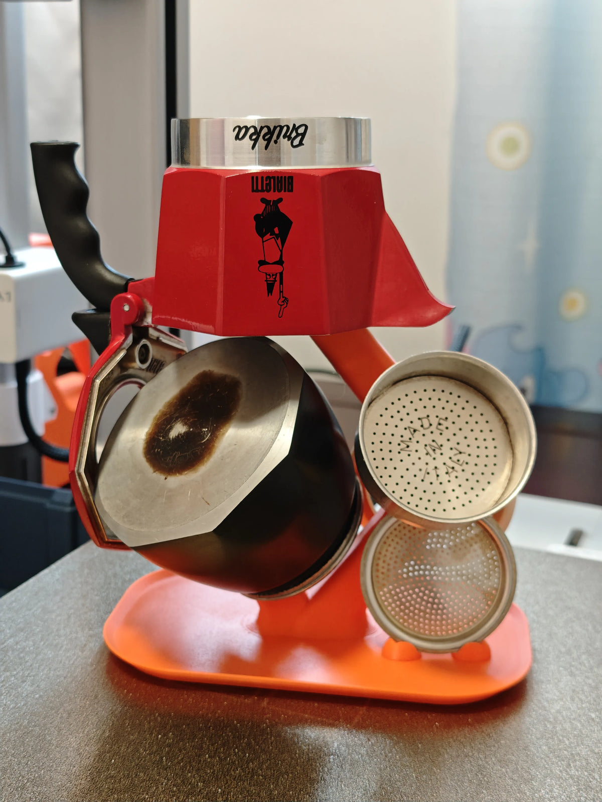 Scolapiatti per Moka