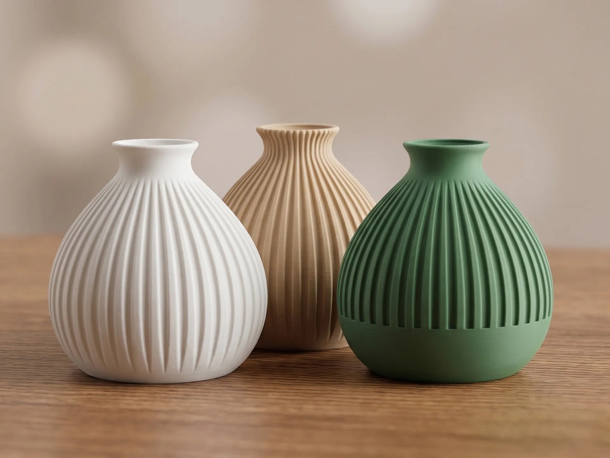 Trio di Vasi Japandi