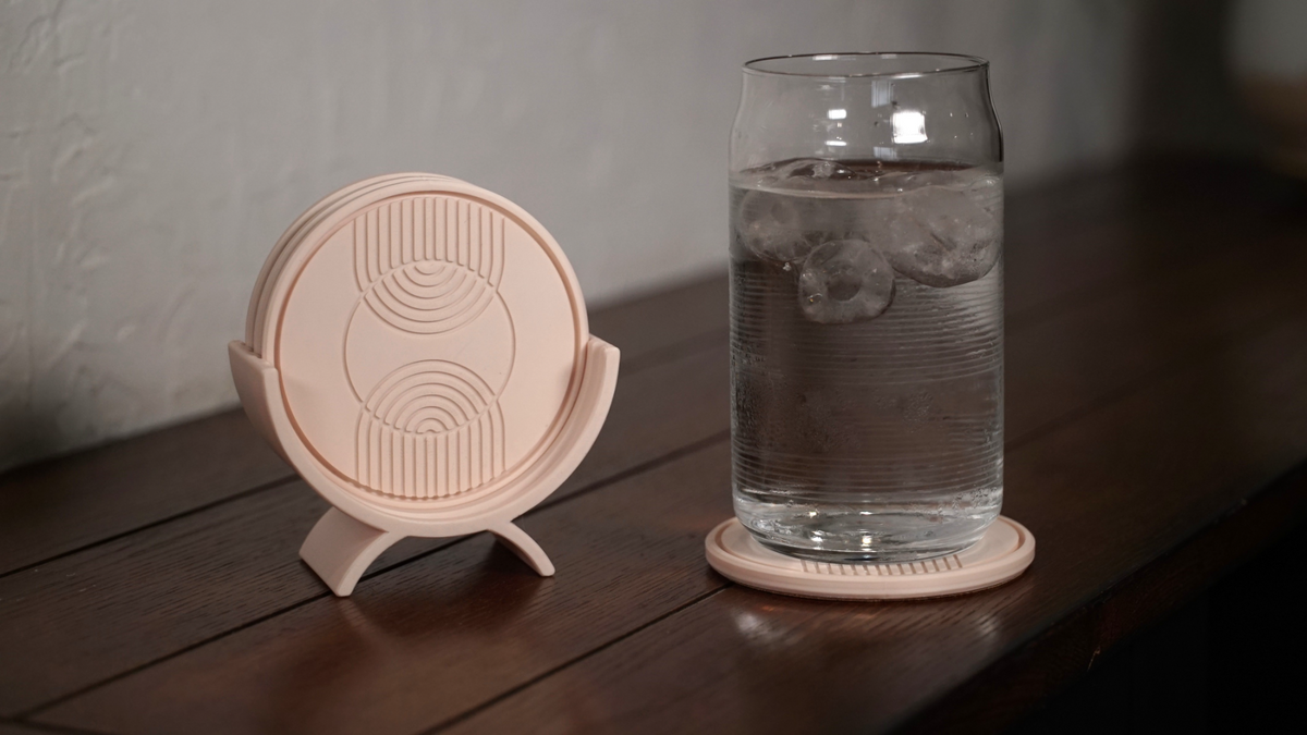 Set sottobicchieri moderno